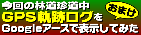 GPS軌跡ログ