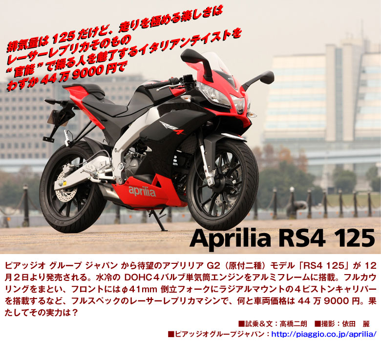 Aprilia RS4 125