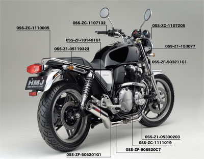 Web Mr Bike Cb1100特集 Cb1100 Customize Parts Catalog