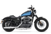 XL1200N Nightster。1,298,000円。ツートーンカラーは1,329,000円。