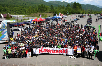 カワサキ乗りの交流の場を全国展開中