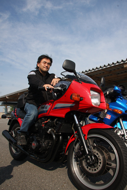 きんたくさん①GPz1100②2回目。③前回は車だったので、今回はぜひGPzで来たかった。④鳥取県西伯郡