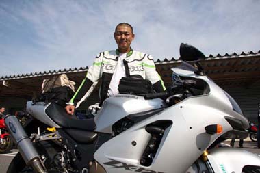 おやじさん①ZX-12R②2回目。③お墓参りのついでに。④京都府