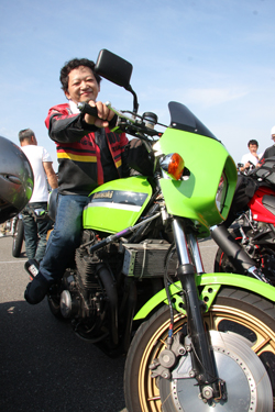 SAZZCさん①Z1100GP②５回目。③近くでやっていたので。④島根県出雲市