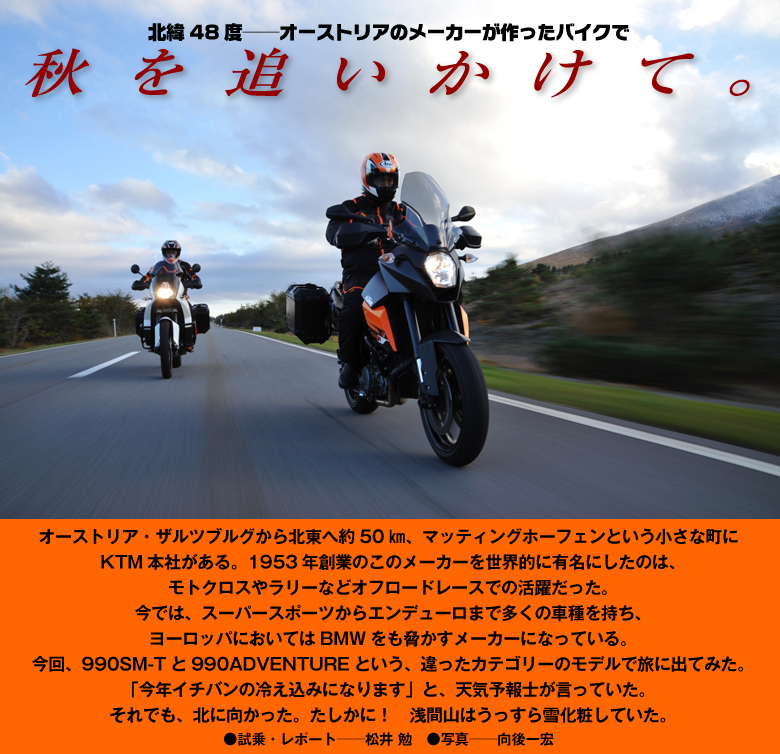 KTM 990 SM-T Title