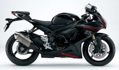 SUZUKI 2011 Model GSX-R750 Glass Sparkle Black (YVB)