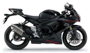 2011 GSX-R750。Glass Sparkle Black (YVB)。