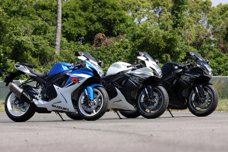 SUZUKI 2011GSR750/GSX-R600/750試乗