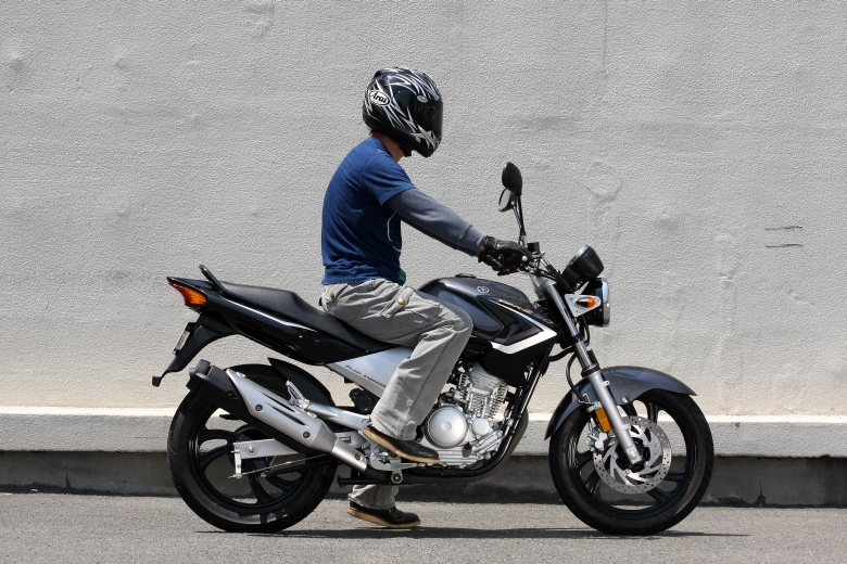 ヤマハ YRB250 YBR125 試乗
