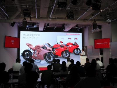 「Panigale V4」の国内登場に合わせて メディア向け“ワークショップ”を開催