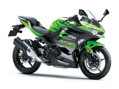 Ninja 400のカラー＆グラフィック変更に合わせてNinja 400 KRT EDITIONも2019年モデルに