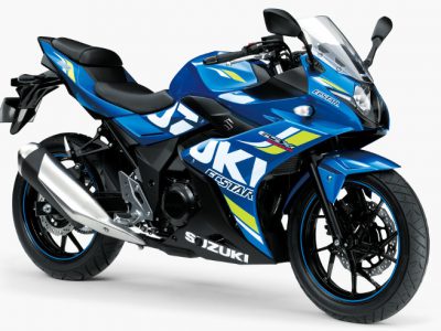 スズキの250フルカウルスポーツ、GSX250Rに新色を追加して発売