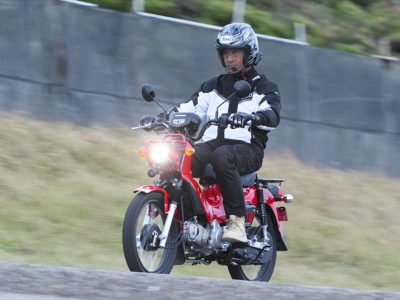 Honda クロスカブ110試乗『冒険の記号、クロスカブ。 これで走れば、日本は大陸だ！』