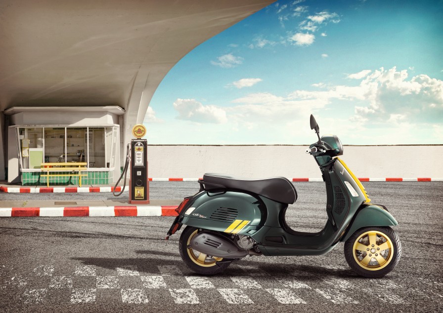 1960年代のレーシングシーンからインスパイアされたVespa Racing