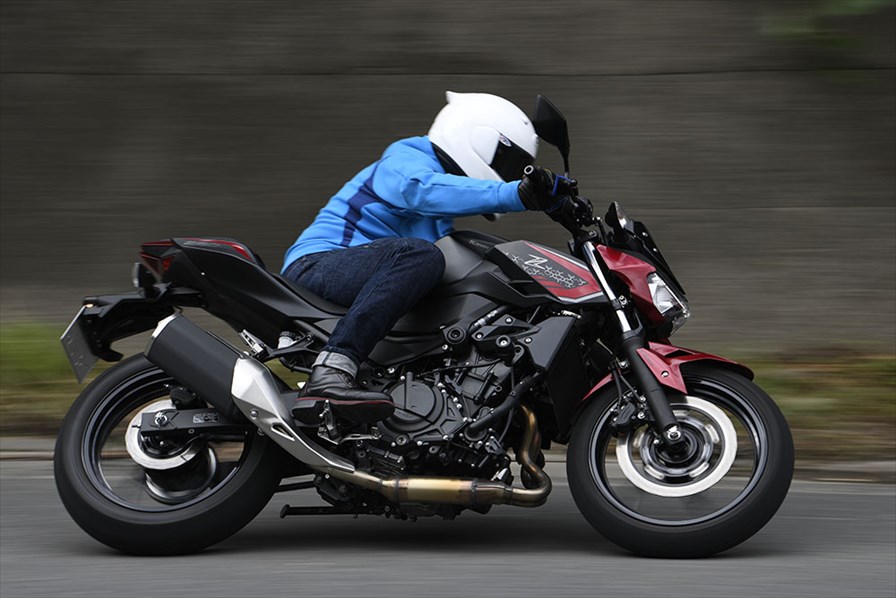Kawasaki Z250『パワーがあって面白い、は 思ったより前に出て