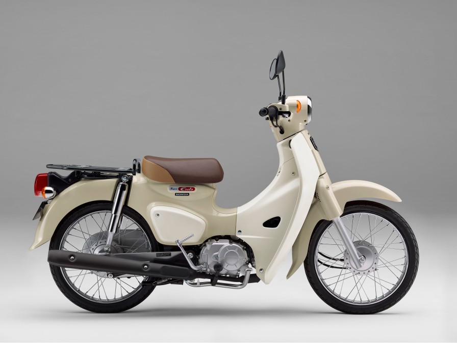 新品★送無★スーパーカブ50 C50/AA01 プロテクター付純正タイプマフラー