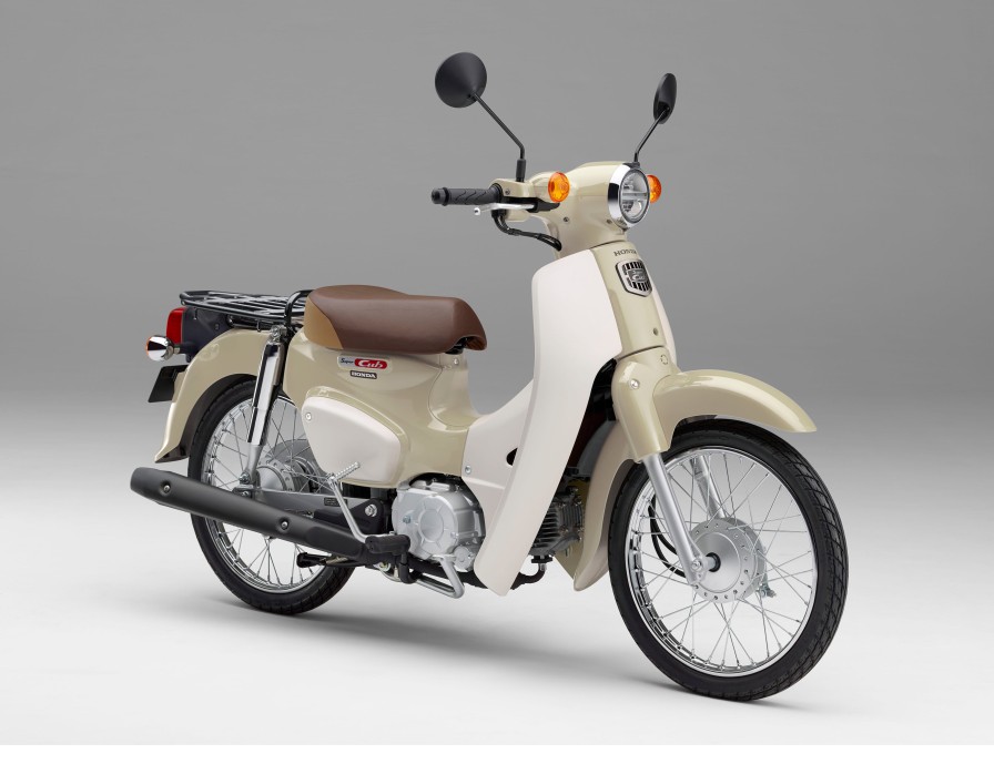 新品★送無★スーパーカブ50 C50/AA01 プロテクター付純正タイプマフラー