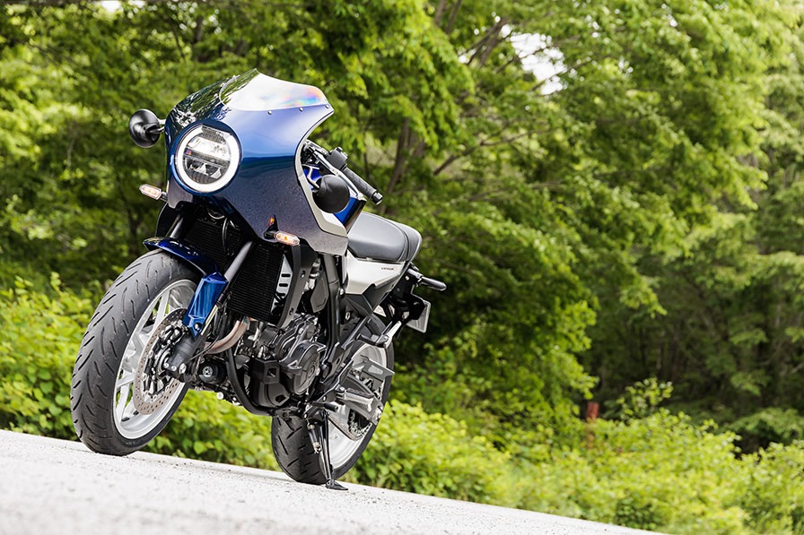 走り出したらいつでもどこでも 愉快になるバイクを作りたかった！」 に