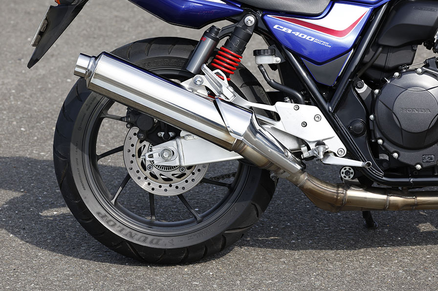 どうする？ CB400スーパーボルドール。 ただいま