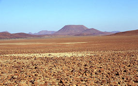 ダマラランド砂漠